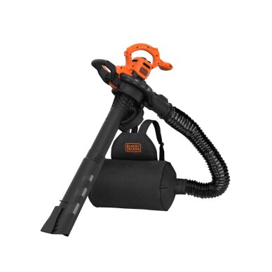 2900 W laidinis nugaros kuprinės tipo pūstuvas-siurblys, BEBLV290-QS, Black&Decker 6