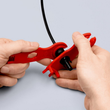 2 dalių veržliarakčių rinkinys KNIPEX MC4 jungtims 1 2 dalių veržliarakčių rinkinys KNIPEX MC4 jungtims 1