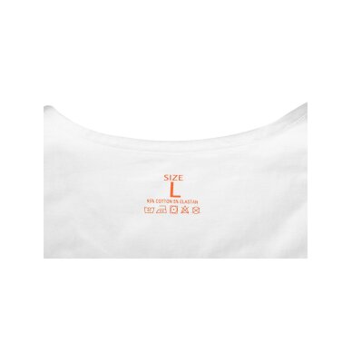 2 marškinėlių pakuotė, balti, juodi, dydis L 6