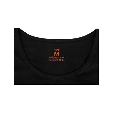 2 marškinėlių pakuotė, balti, juodi, dydis M 5