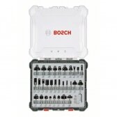 Bosch 30 daliu frezų kompl. 8 mm kotu, "Mixed" 2607017475
