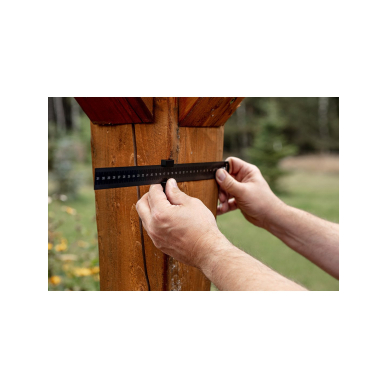 30 cm ilgio liniuotė su padėties nustatymo blokeliu 1