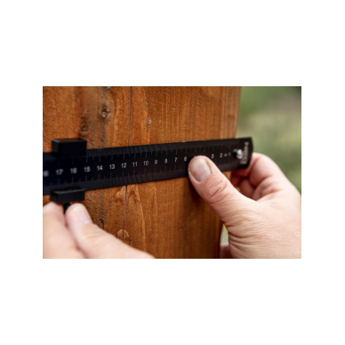 30 cm ilgio liniuotė su padėties nustatymo blokeliu 3 30 cm ilgio liniuotė su padėties nustatymo blokeliu 3