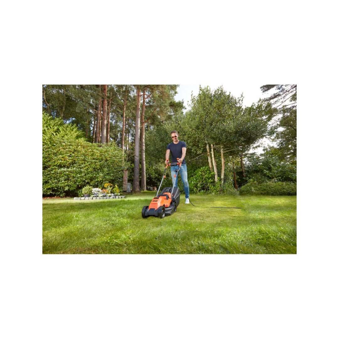 32 cm 1200 W vejapjovė su dviračių rankena, BEMW451BH-QS, Black&Decker 5 32 cm 1200 W vejapjovė su dviračių rankena, BEMW451BH-QS, Black&Decker 5