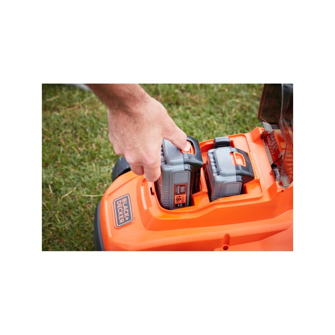 33 cm 2x18 V belaidė vejapjovė 4,0 Ah, BCMW33184L2-QW, 2 X 4 AH, Black&Decker 3