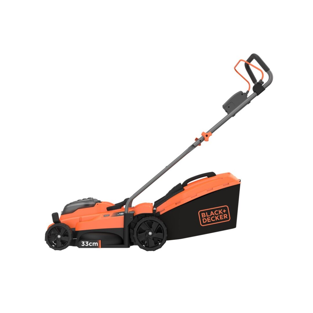 33 cm 2x18 V belaidė vejapjovė, BCMW3318N-XJ, (be akumuliatoriaus ir pakrovėjo), Black&Decker 5