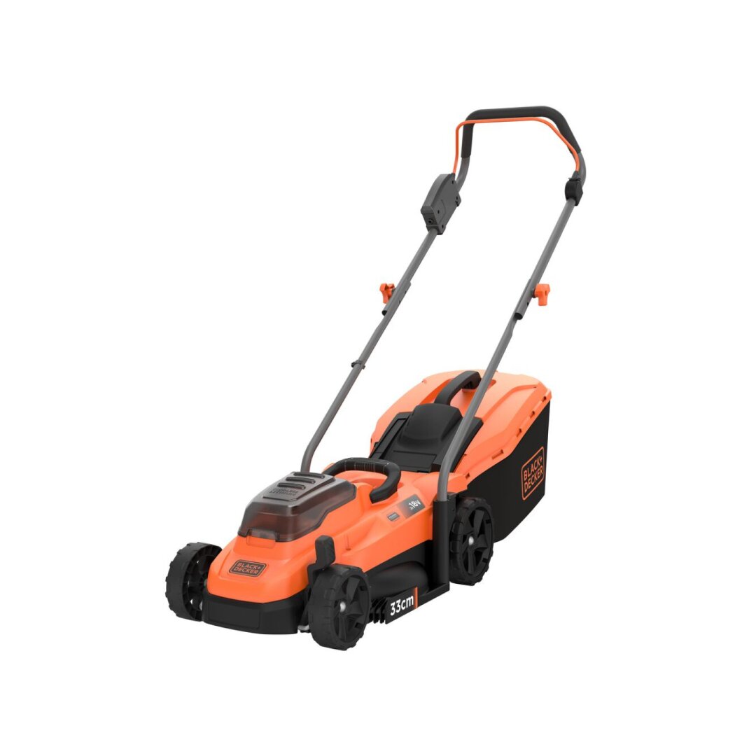33 cm 2x18 V belaidė vejapjovė, BCMW3318N-XJ, (be akumuliatoriaus ir pakrovėjo), Black&Decker