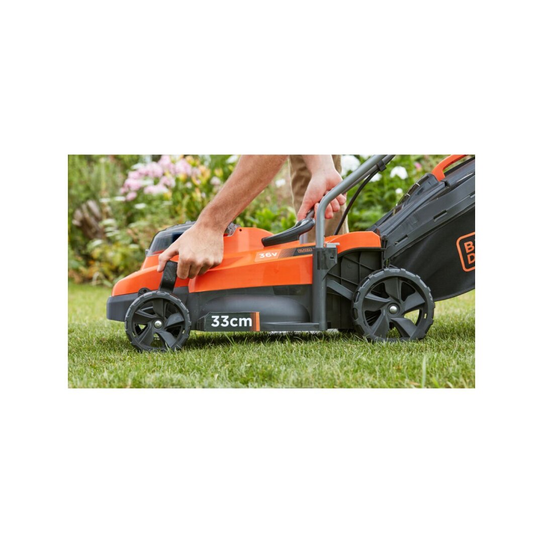 33 cm 2x36 V belaidė vejapjovė, BCMW3336L2-QW, 2 X 2,5AH, Black&Decker 8 33 cm 2x36 V belaidė vejapjovė, BCMW3336L2-QW, 2 X 2,5AH, Black&Decker 8