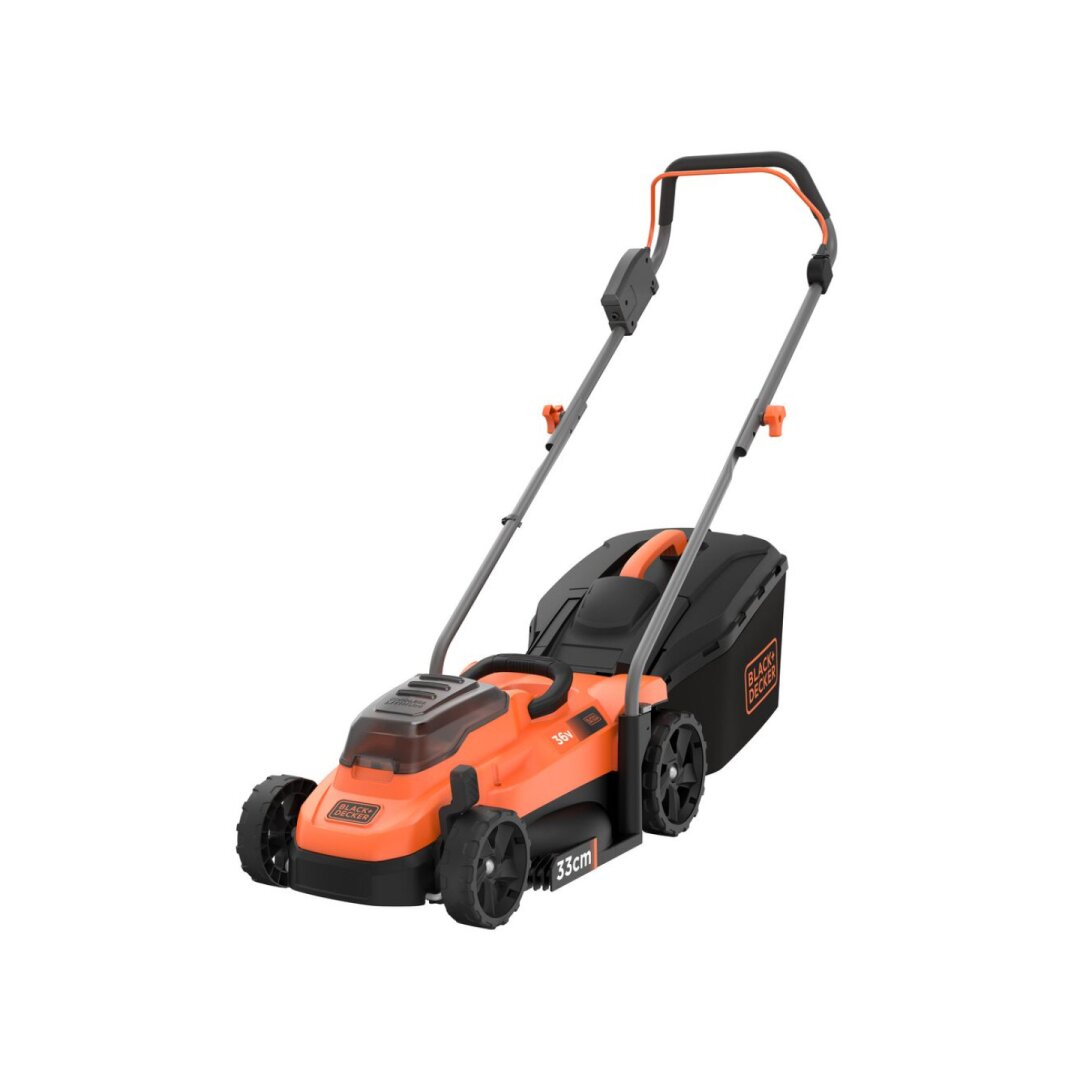 33 cm 36 V belaidė vejapjovė, BCMW3336N-XJ, (be akumuliatoriaus ir pakrovėjo), Black&Decker