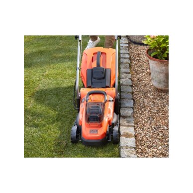 33 cm 2x18 V belaidė vejapjovė, BCMW3318N-XJ, (be akumuliatoriaus ir pakrovėjo), Black&Decker 7