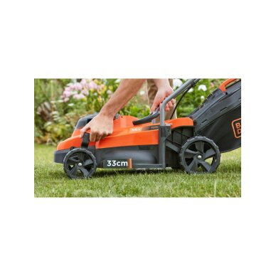 33 cm 36 V belaidė vejapjovė, BCMW3336N-XJ, (be akumuliatoriaus ir pakrovėjo), Black&Decker 2