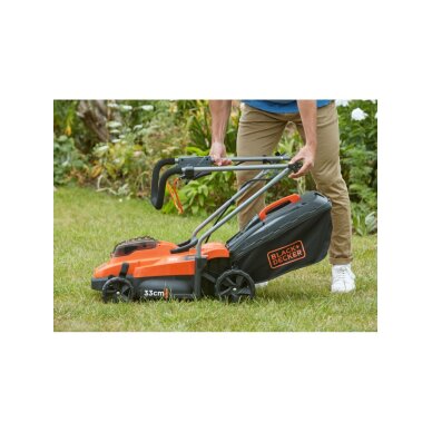 33 cm 36 V belaidė vejapjovė, BCMW3336N-XJ, (be akumuliatoriaus ir pakrovėjo), Black&Decker 5