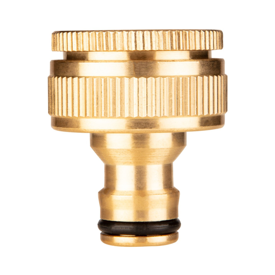 3/4"-1" čiaupo jungtis, žalvaris 5