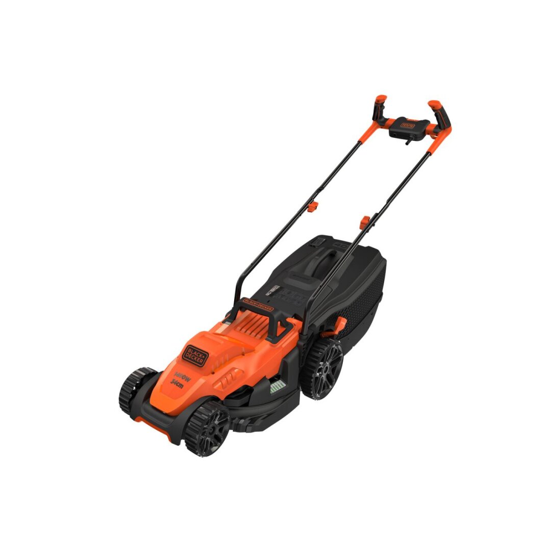 34 cm 1400 W vejapjovė su dviračių rankena, BEMW461BH-QS, Black&Decker 3 34 cm 1400 W vejapjovė su dviračių rankena, BEMW461BH-QS, Black&Decker 3