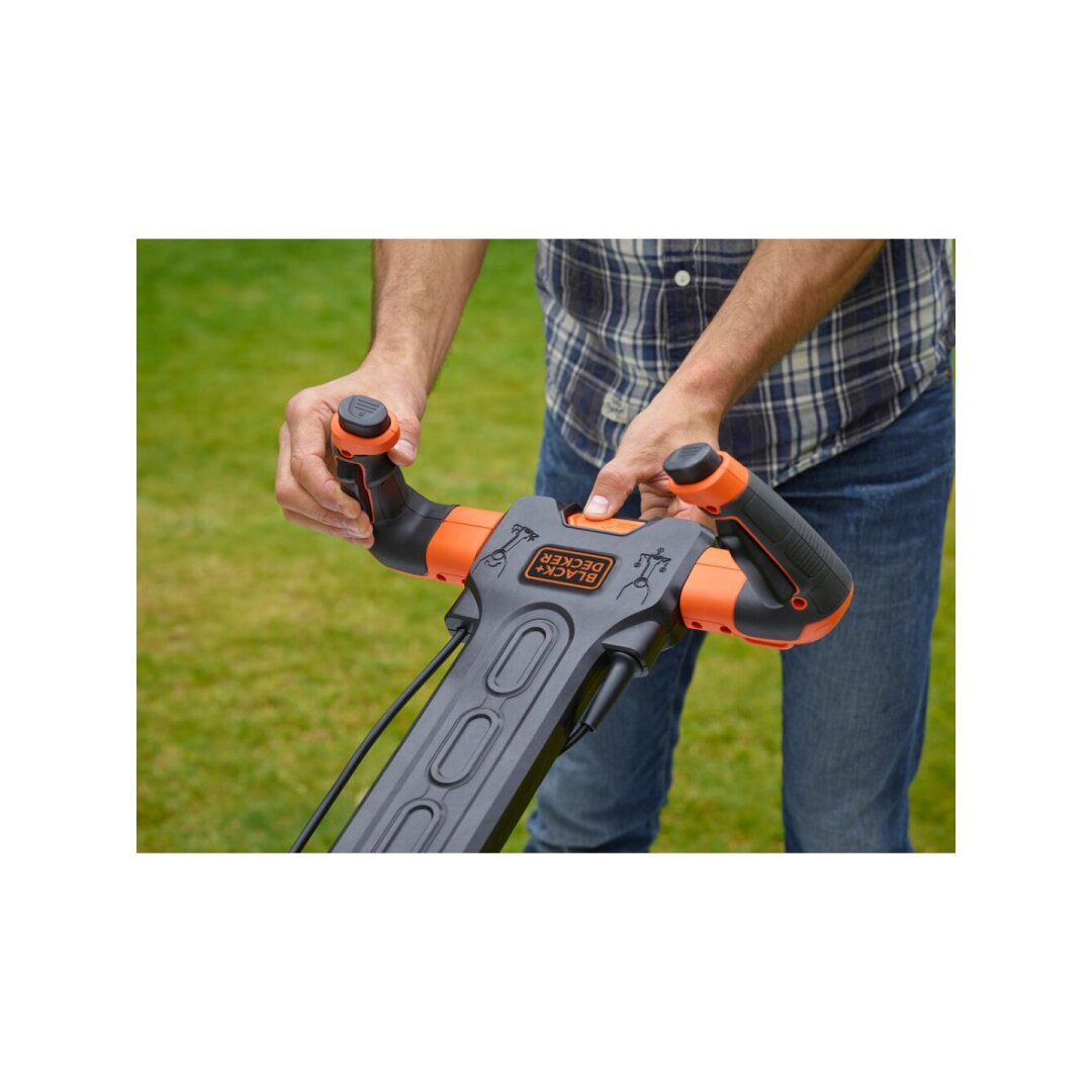 34 cm 1400 W vejapjovė su EASYSTEER, BEMW461ES-QS, Black&Decker 7 34 cm 1400 W vejapjovė su EASYSTEER, BEMW461ES-QS, Black&Decker 7