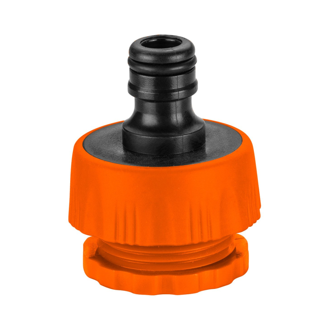 3/4" rinkinys su tiesiu antgaliu, jungtimis ir 3/4" čiaupo jungtimi 5