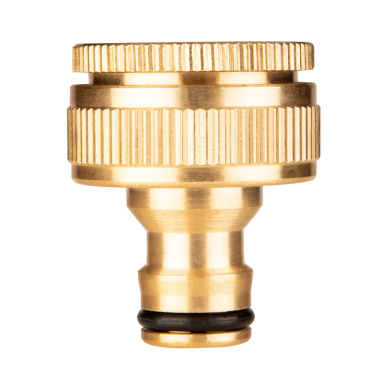 3/4"-1" čiaupo jungtis, žalvaris 5