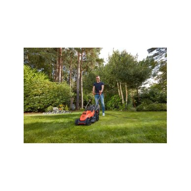 34 cm 1400 W vejapjovė su dviračių rankena, BEMW461BH-QS, Black&Decker 7 34 cm 1400 W vejapjovė su dviračių rankena, BEMW461BH-QS, Black&Decker 7