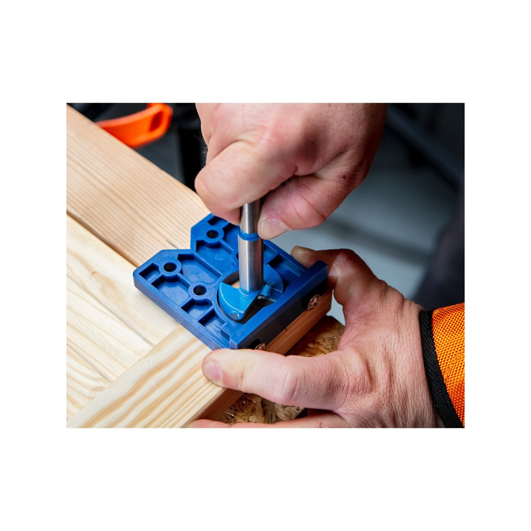 35 mm skardinė pjaustyklė su ribotuvu + šablonas 3 35 mm skardinė pjaustyklė su ribotuvu + šablonas 3