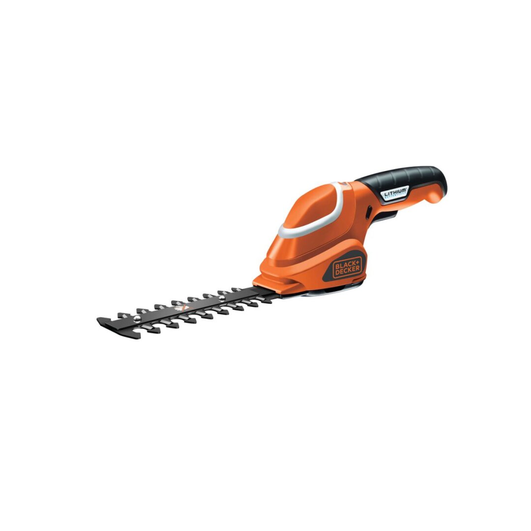 3,6 V kompaktiška krūmapjovė, GSL300-QW, Integruotas Akumuliatorius 1.1 AH, Black&Decker