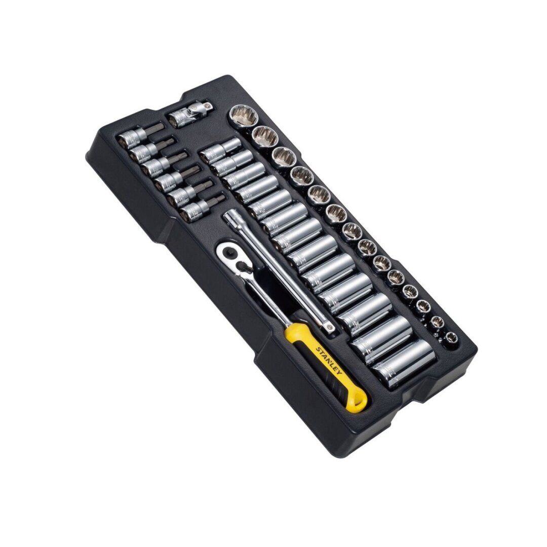 36vnt 3/8" Galvučių kompletas