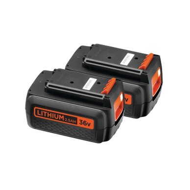 36 V belaidė vejapjovė 38 cm, CLM3825L2-QW, 2 x 2,5AH, Black&Decker 2