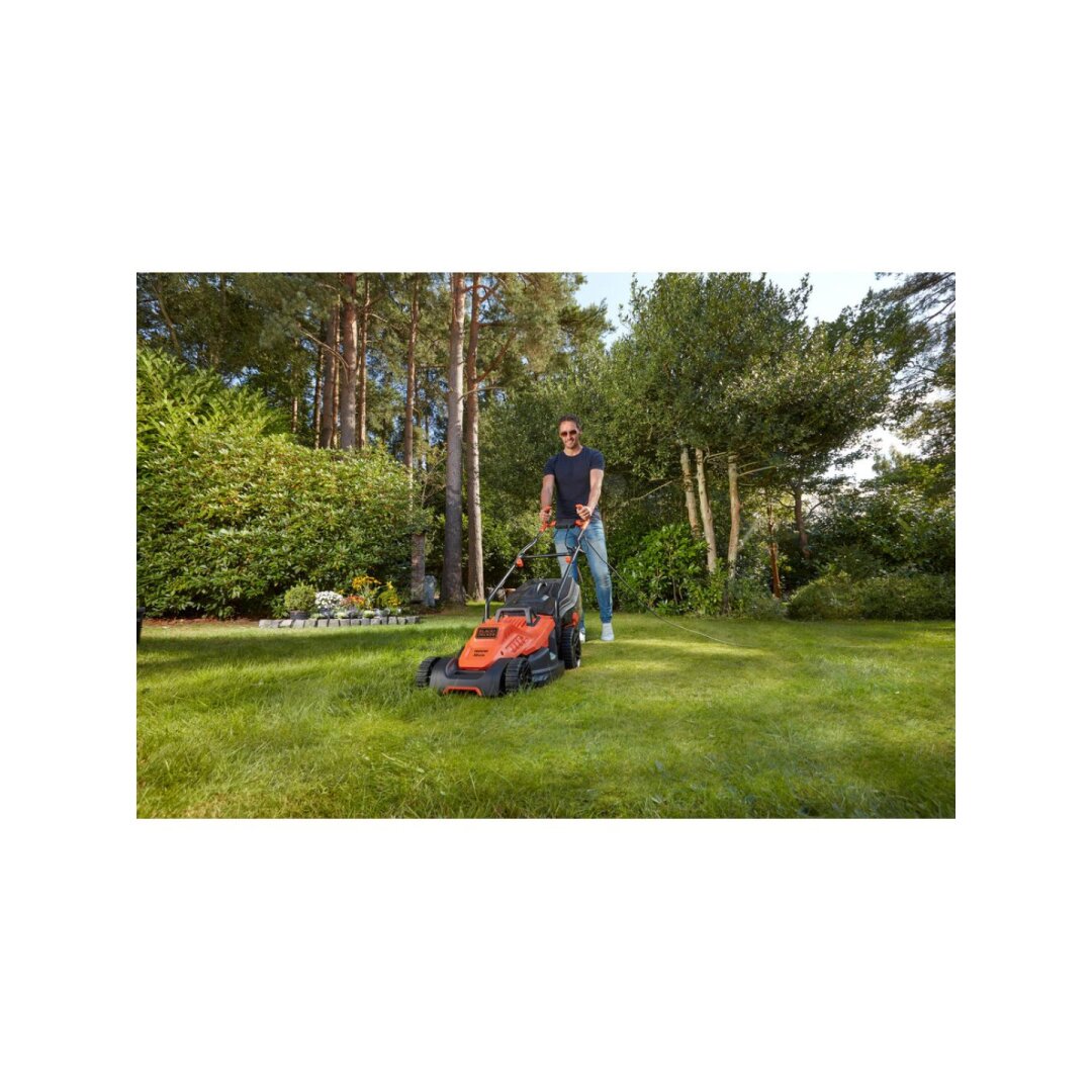 38 cm 1600 W vejapjovė su dviračių rankena, BEMW471BH-QS, Black&Decker 1