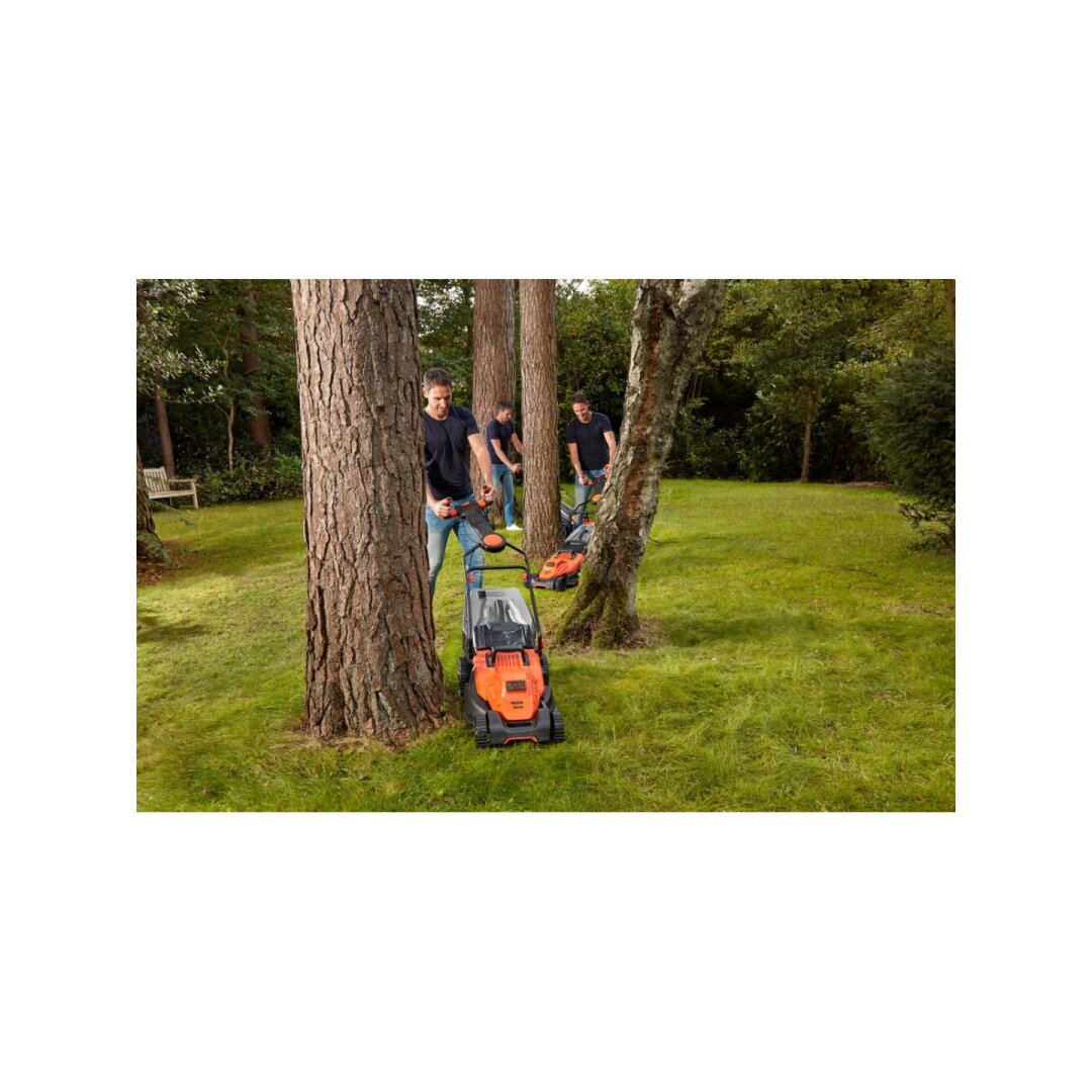 38 cm 1600 W vejapjovė su EASYSTEER, BEMW471ES-QS, Black&Decker 1 38 cm 1600 W vejapjovė su EASYSTEER, BEMW471ES-QS, Black&Decker 1