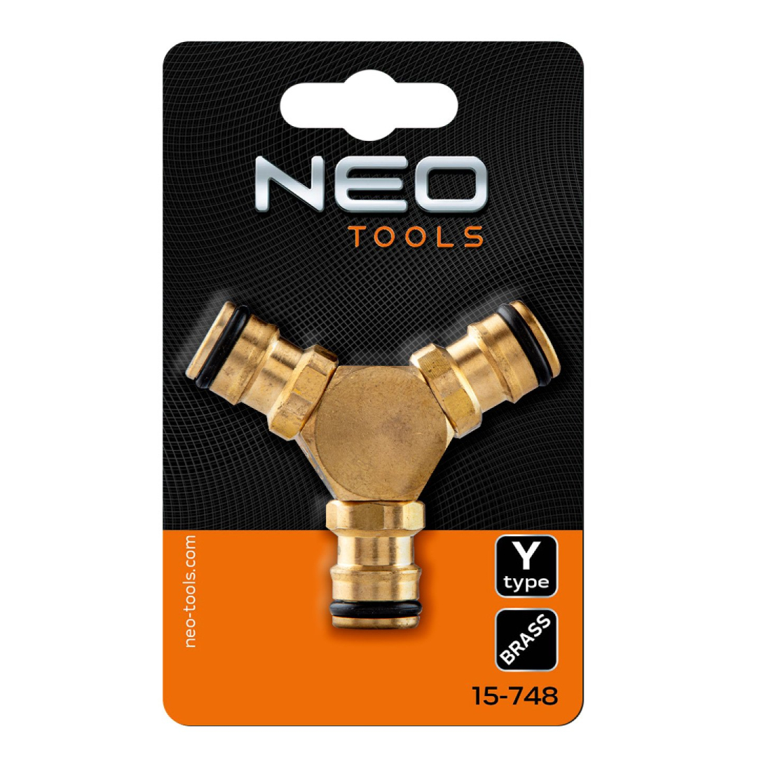 3 krypčių Y jungtis, žalvaris 1