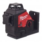 3-jų plokštumų lazerinis nivelyras MILWAUKEE M12 3PL-0C