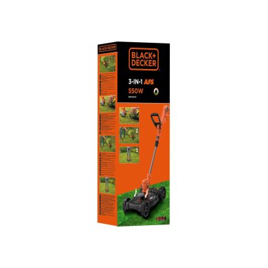 3-IN-1 550 W 30 cm AFS trimeris, BESTA530CM-QS, Black&Decker 4