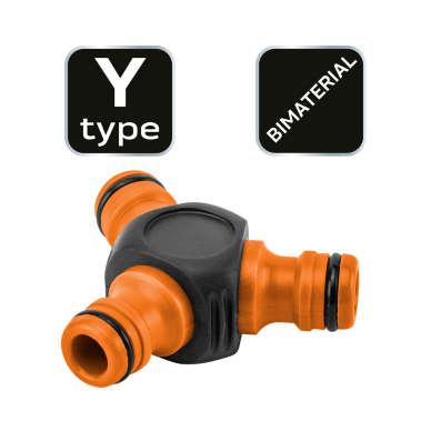 3 krypčių Y jungtis, bimedžiaga 6 3 krypčių Y jungtis, bimedžiaga 6