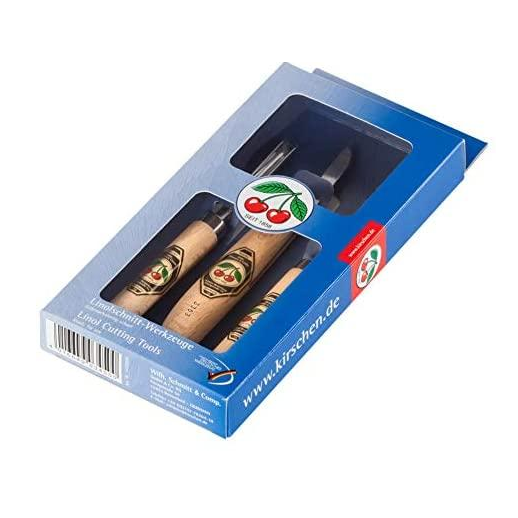 3 dalių kaltų medžiui rinkinys KIRSCHEN 3450 3 dalių kaltų medžiui rinkinys KIRSCHEN 3450