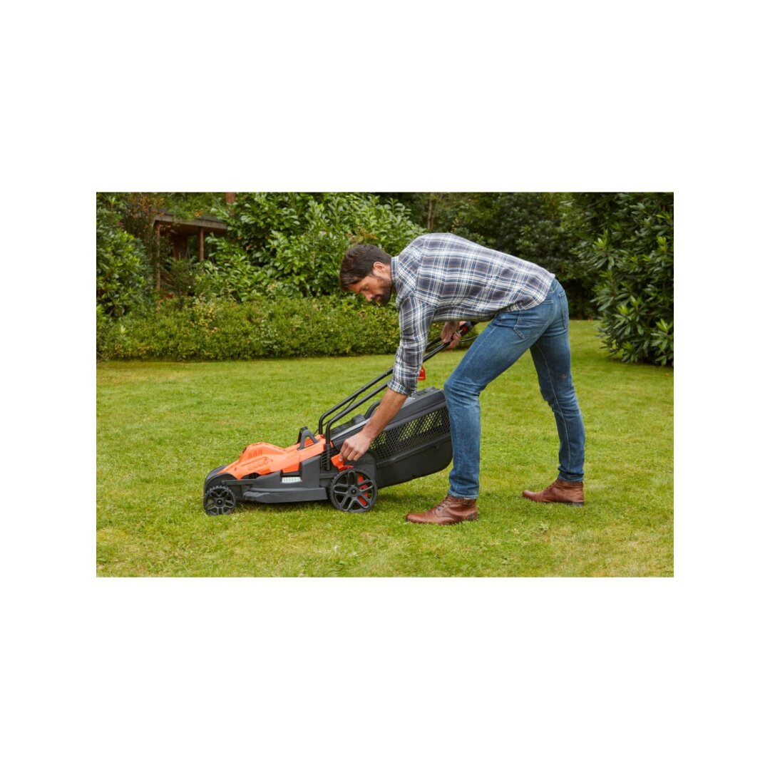 42 cm 1800 W vejapjovė su dviračių rankena, BEMW481BH-QS, Black&Decker 6 42 cm 1800 W vejapjovė su dviračių rankena, BEMW481BH-QS, Black&Decker 6