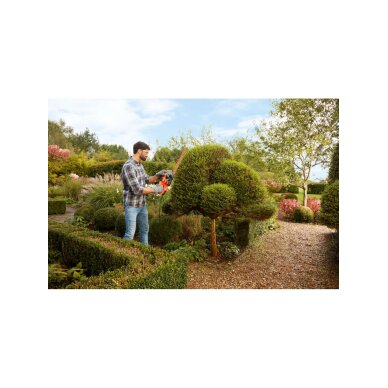 420 W 45 cm gyvatvorių žirklės 16 mm dantų tarpas, BEHT201-QS, Black&Decker 2