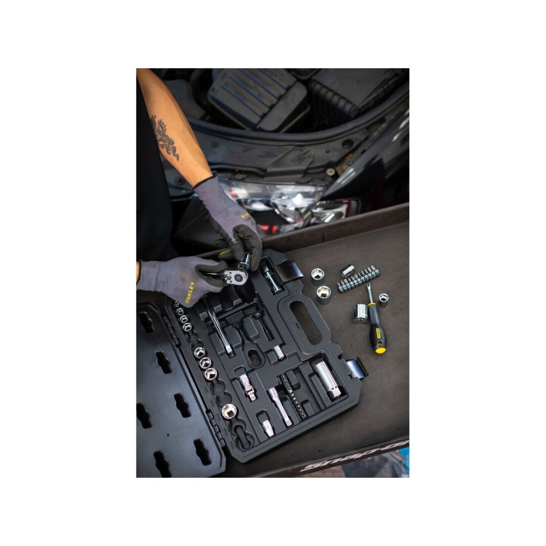 45vnt. 3/8"" Tekšlės  ir galvučiu kpl. 5