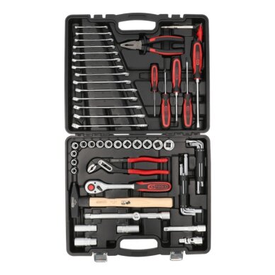 47 dalių universalus įrankių rinkinys KS TOOLS 1/2" 1