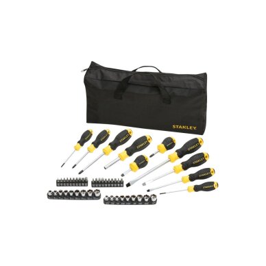 48vnt. Atsuktuvų rinkinys + BAG 2 48vnt. Atsuktuvų rinkinys + BAG 2