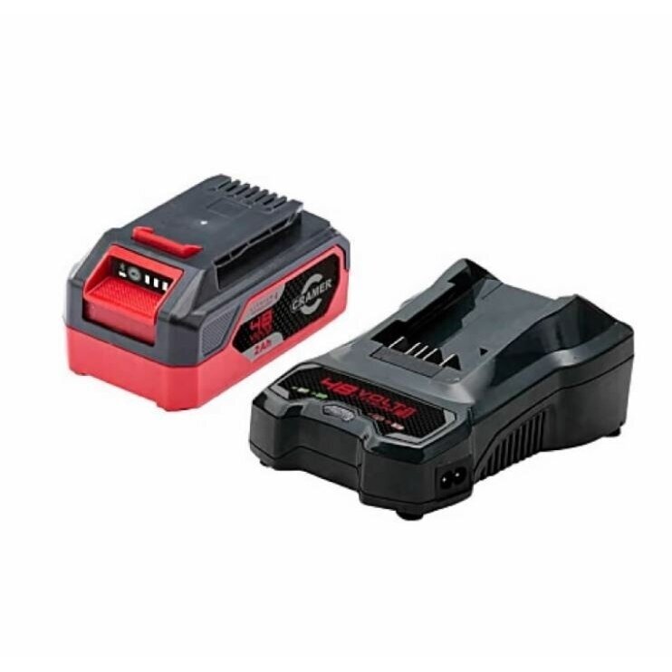 48V 2Ah akumuliatoriaus  ir 4A kroviklio (DVT) komplektas, Cramer 48V 2Ah akumuliatoriaus  ir 4A kroviklio (DVT) komplektas, Cramer