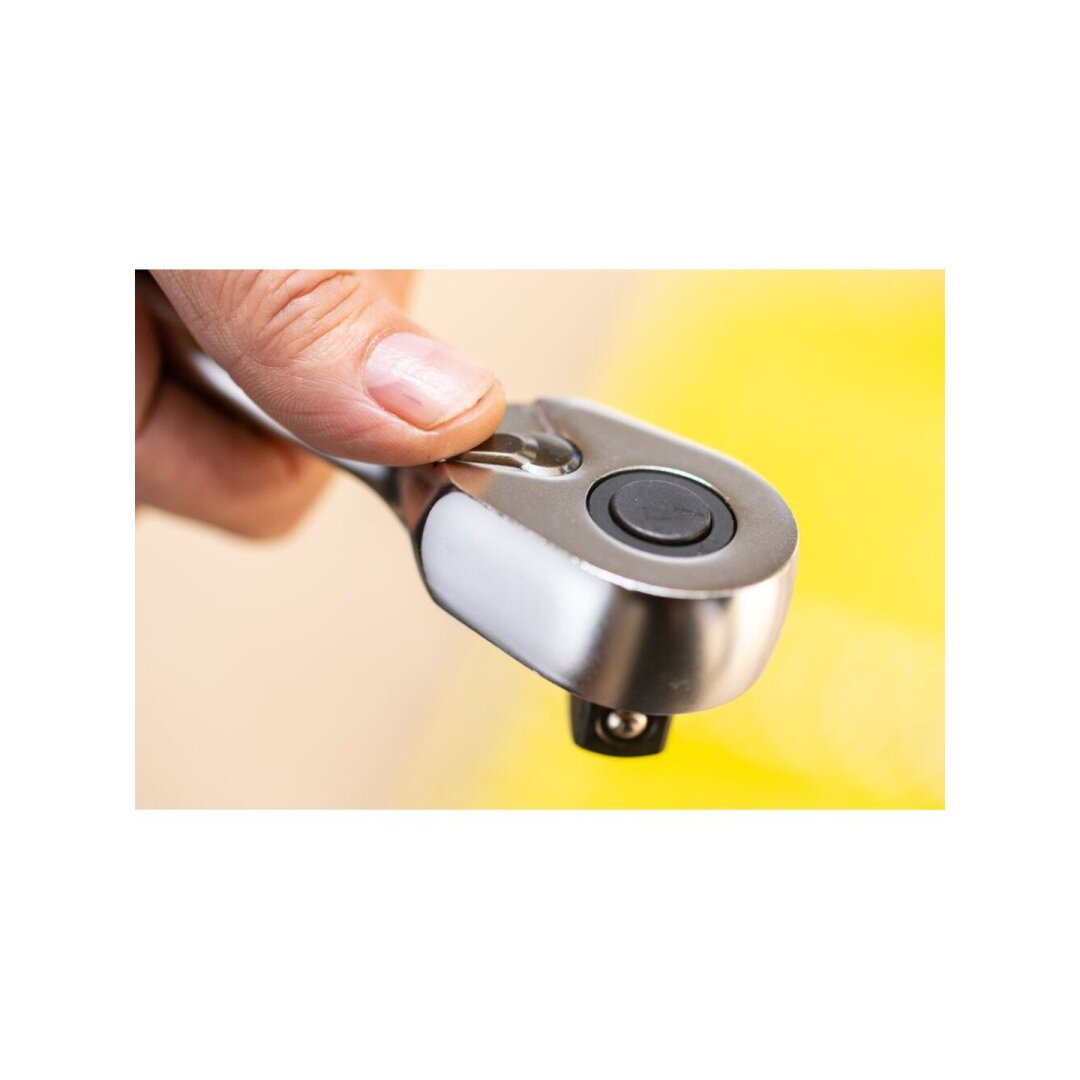 49 vnt Terkšlės ir galvičių rinkinys  3/8" 4