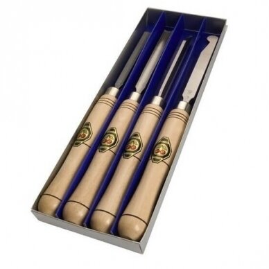 4 dalių tekinimo kaltų rinkinys KIRSCHEN 1694 4 dalių tekinimo kaltų rinkinys KIRSCHEN 1694