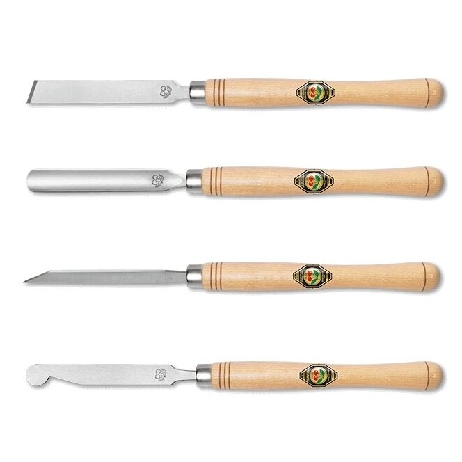 4 dalių tekinimo kaltų rinkinys KIRSCHEN 1694 1 4 dalių tekinimo kaltų rinkinys KIRSCHEN 1694 1