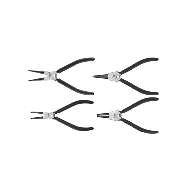 4vnt Circlip replės rinkinys su plastikiniu dėklu