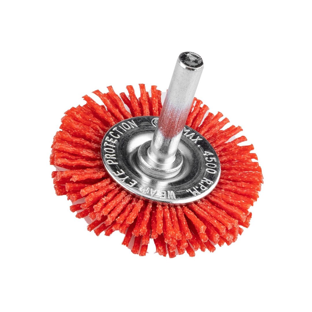 50 mm nailono šepetys su 6 mm 6 50 mm nailono šepetys su 6 mm 6