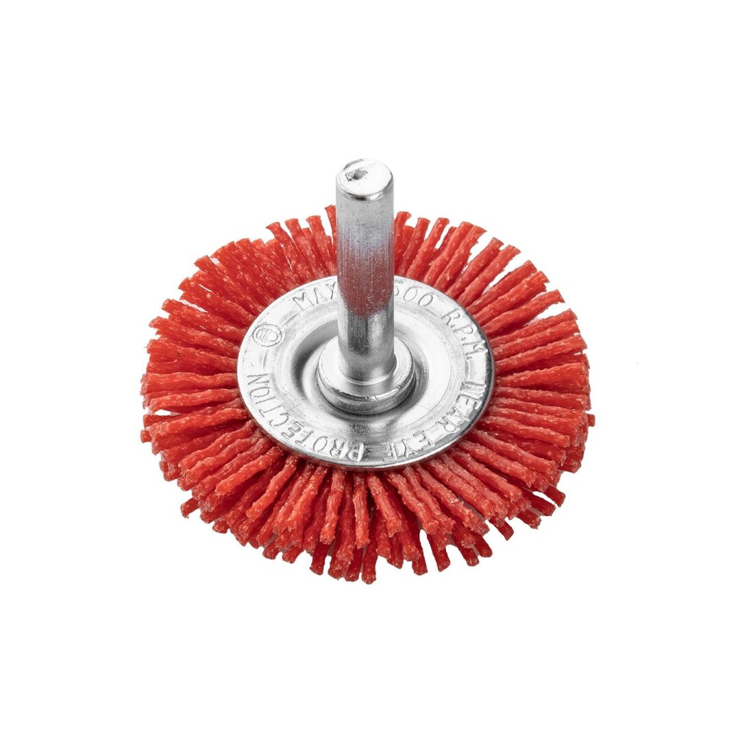 50 mm nailono šepetys su 6 mm 50 mm nailono šepetys su 6 mm