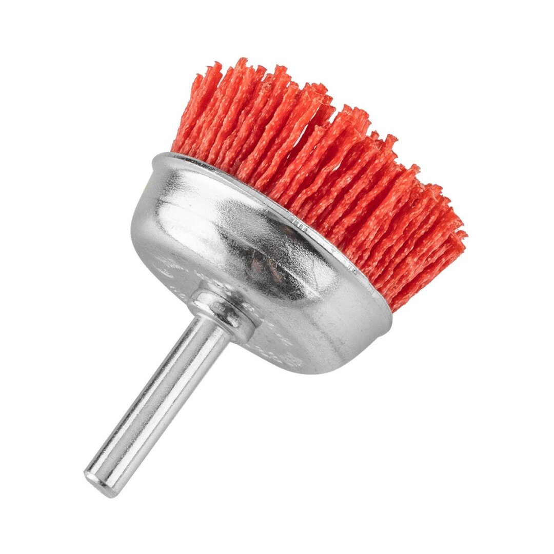 50 mm nailono užpakalio šepetėlis, su 6 mm 3 50 mm nailono užpakalio šepetėlis, su 6 mm 3