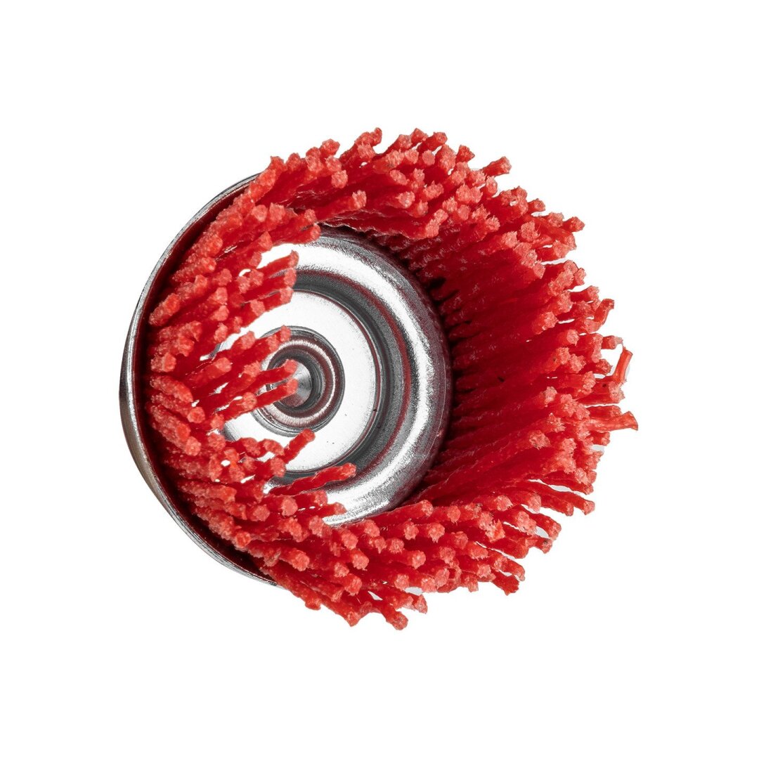 50 mm nailono užpakalio šepetėlis, su 6 mm 5