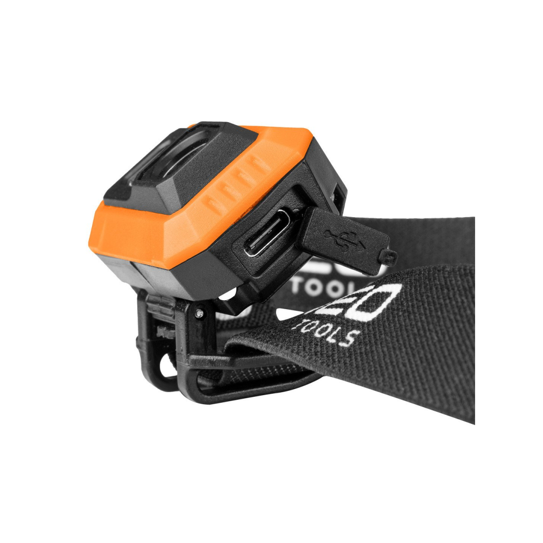 500 lm USB COB LED pakraunamas žibintas ant galvos 7 500 lm USB COB LED pakraunamas žibintas ant galvos 7