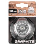 50 mm nailono užpakalio šepetėlis, su 6 mm