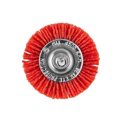 50 mm nailono šepetys su 6 mm 2